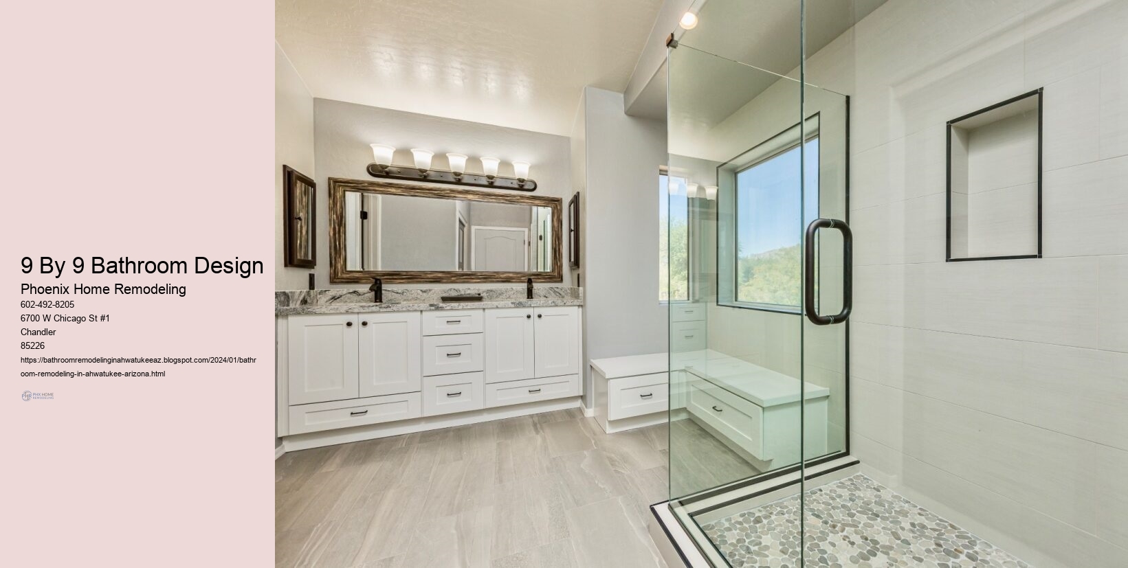 9 By 9 Bathroom Design