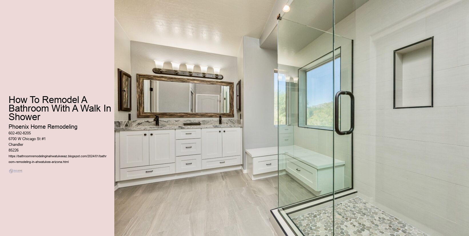 How To Remodel A Bathroom With A Walk In Shower