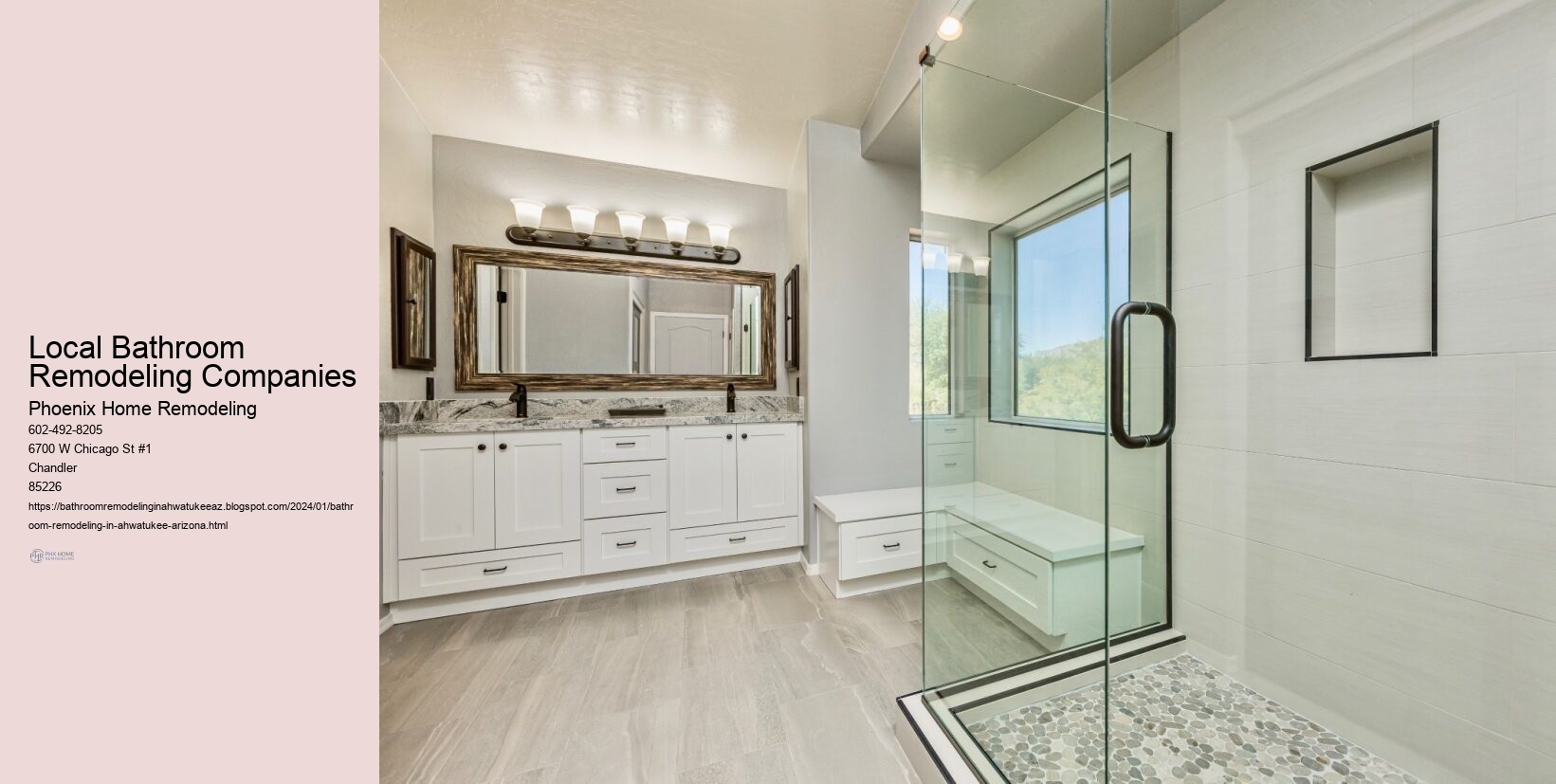 Local Bathroom Remodeling Companies