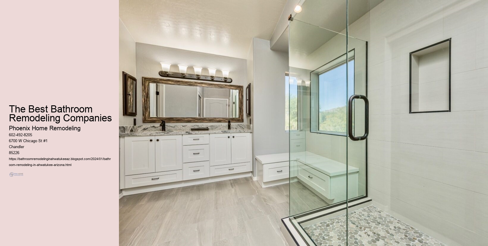 The Best Bathroom Remodeling Companies