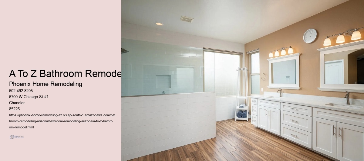 A To Z Bathroom Remodel