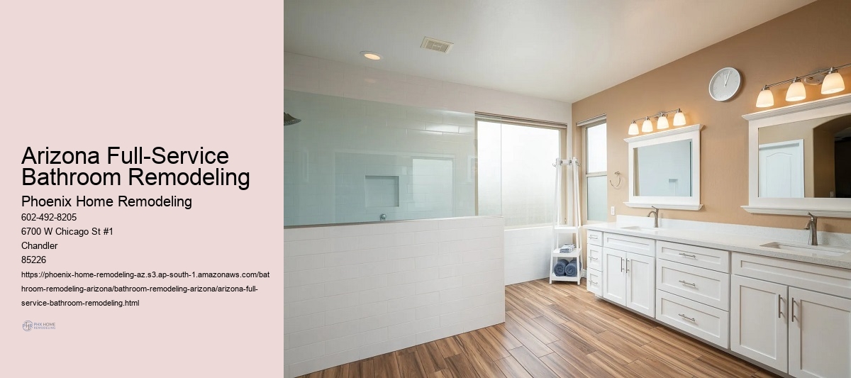 Arizona Full-Service Bathroom Remodeling