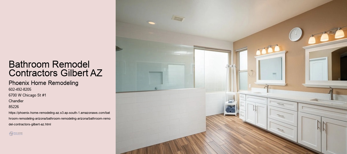 Bathroom Remodel Contractors Gilbert AZ