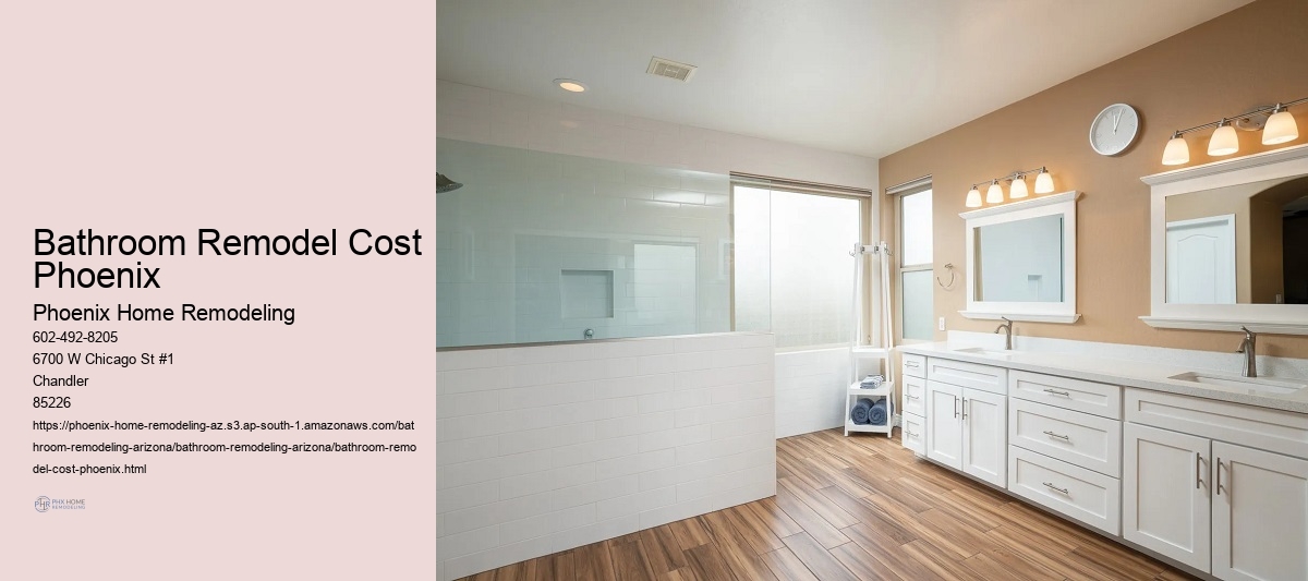 Bathroom Remodel Cost Phoenix