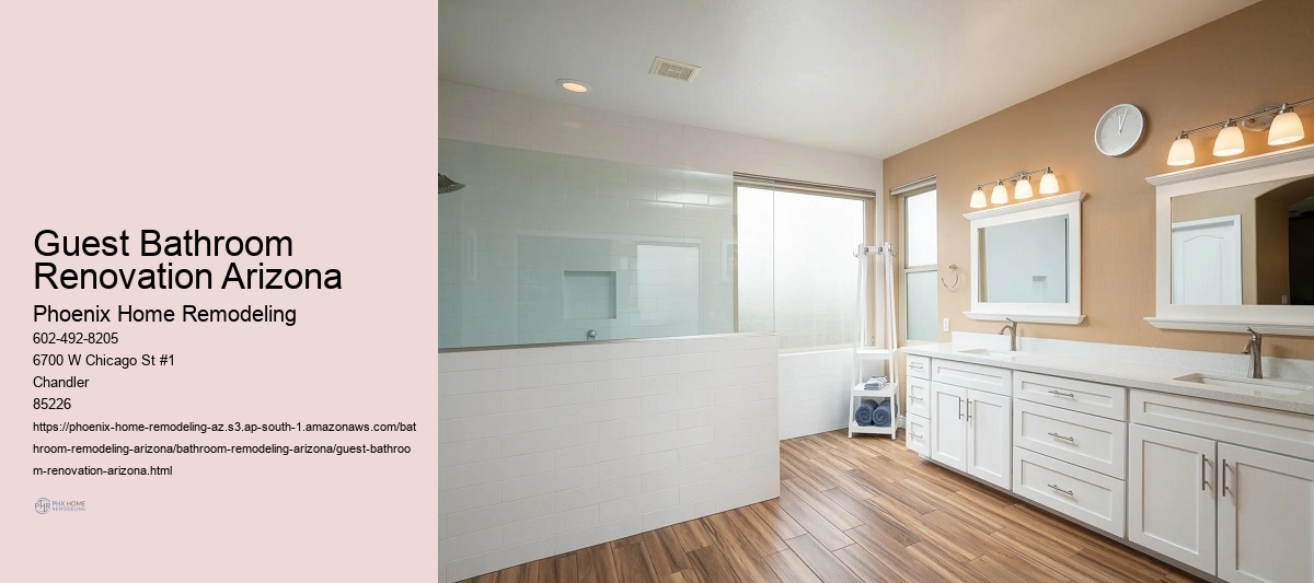 Guest Bathroom Renovation Arizona