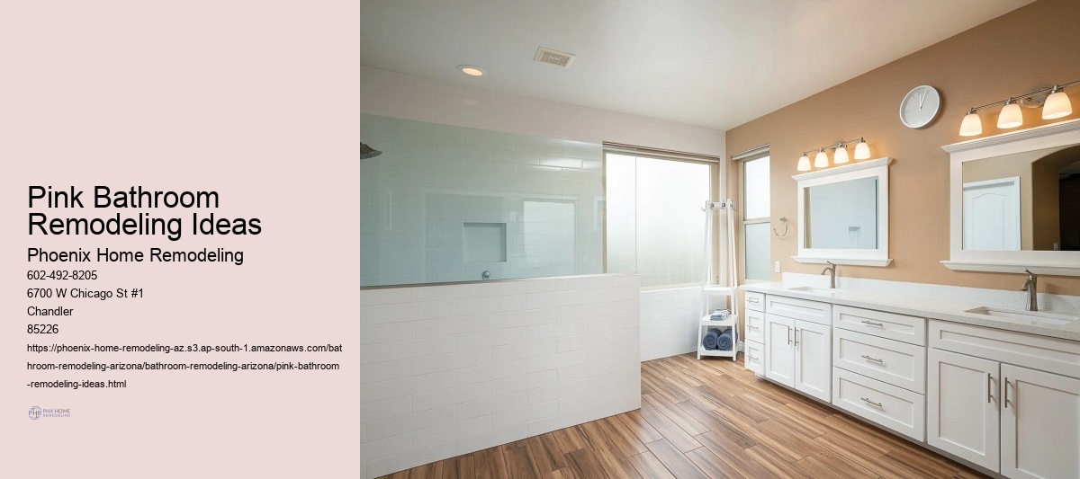 Pink Bathroom Remodeling Ideas