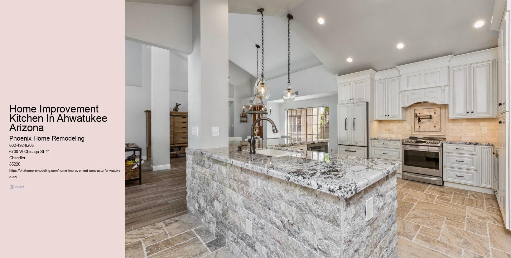 Home Improvement Kitchen In Ahwatukee Arizona