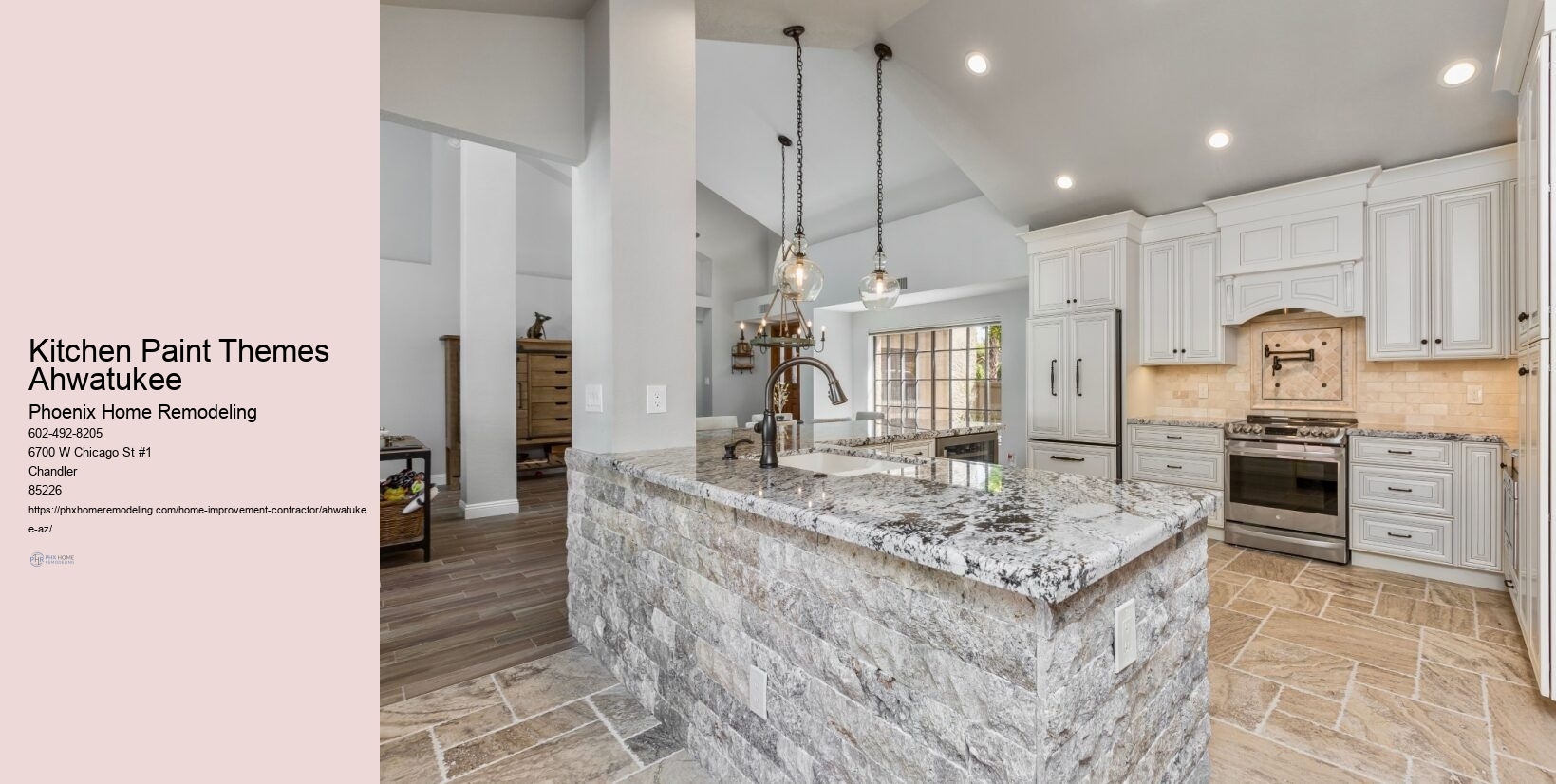 Kitchen Paint Themes Ahwatukee