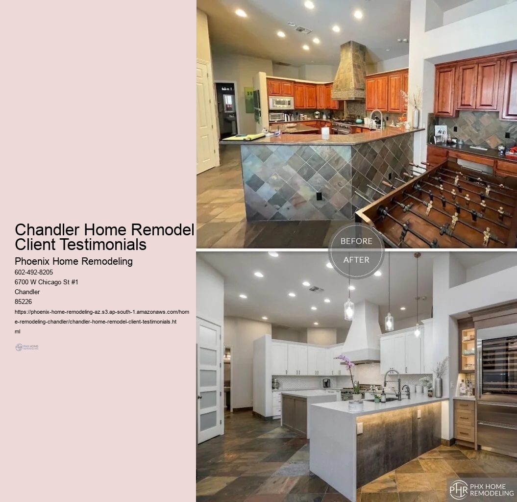 Chandler Home Remodel Client Testimonials