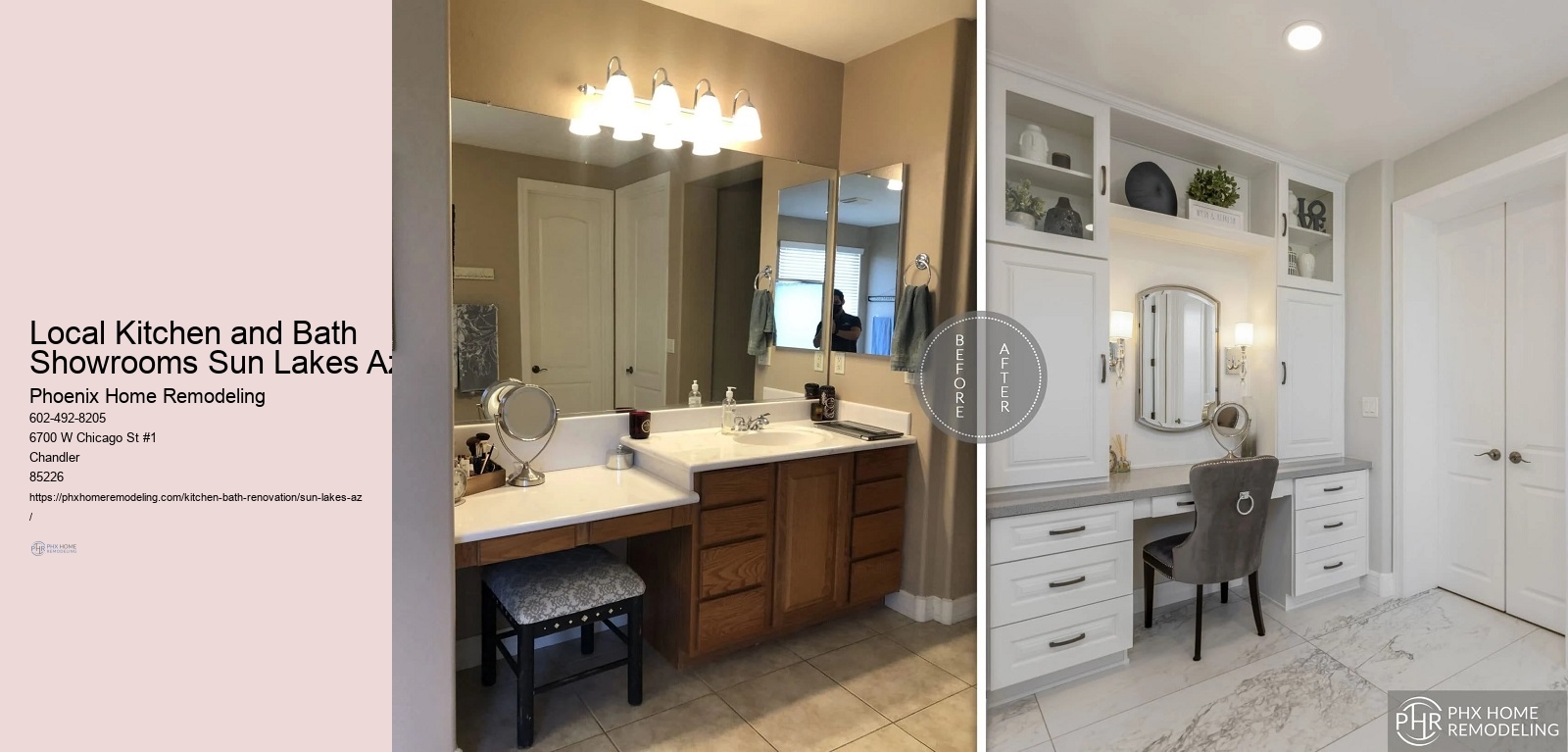 Updating Kitchens and Bathrooms