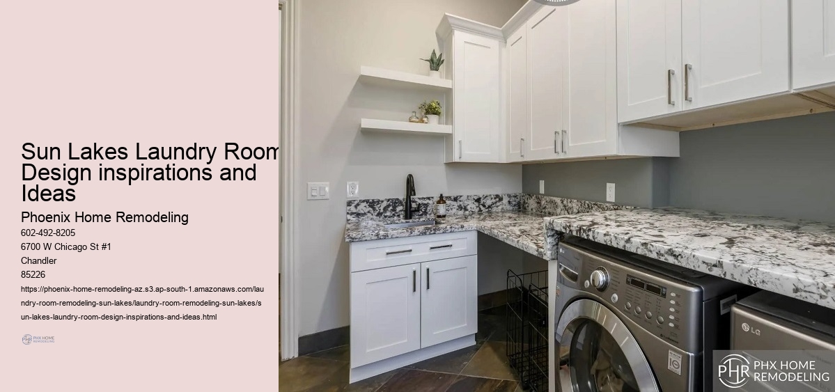 Sun Lakes Laundry Room Design inspirations and Ideas