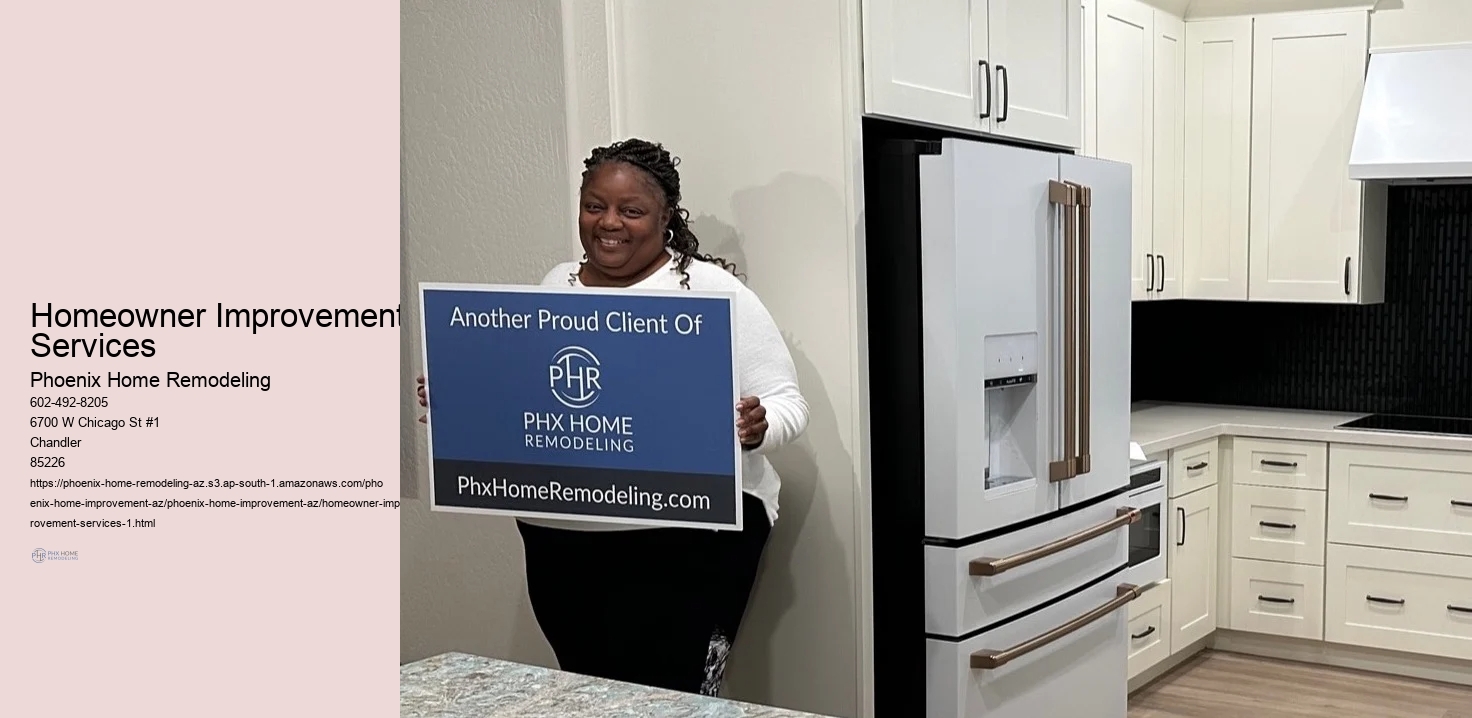 Homeowner Improvement Services