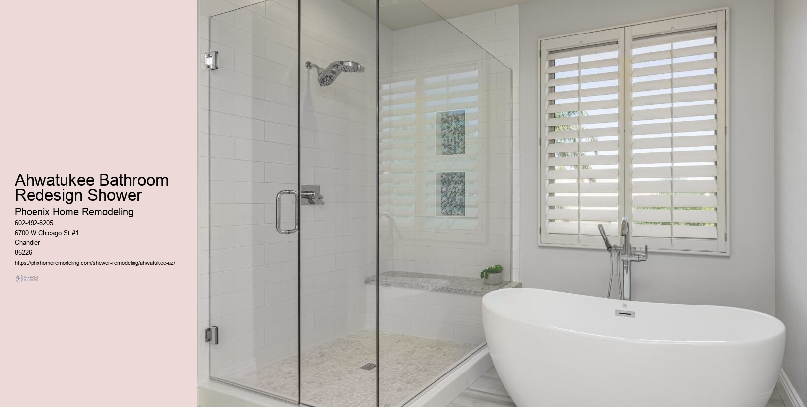 Ahwatukee Bathroom Redesign Shower