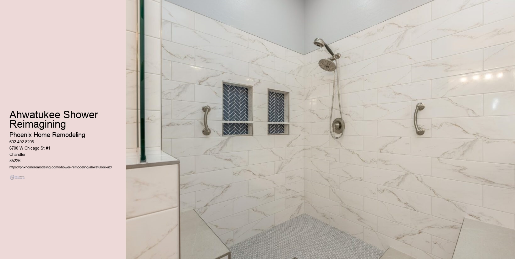 How to incorporate technology in Ahwatukee shower redesign