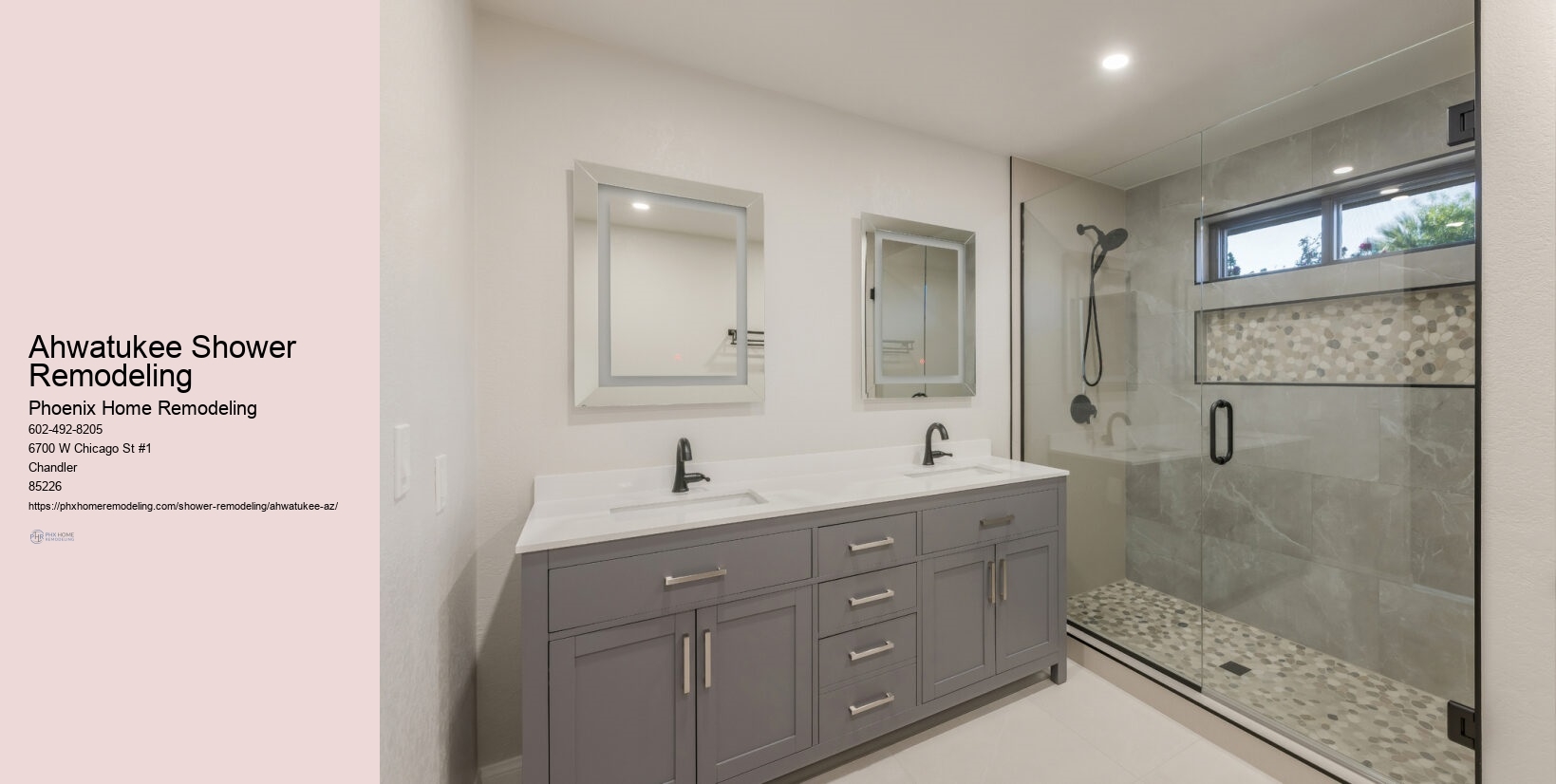 Remodeling Bathroom In Ahwatukee Arizona