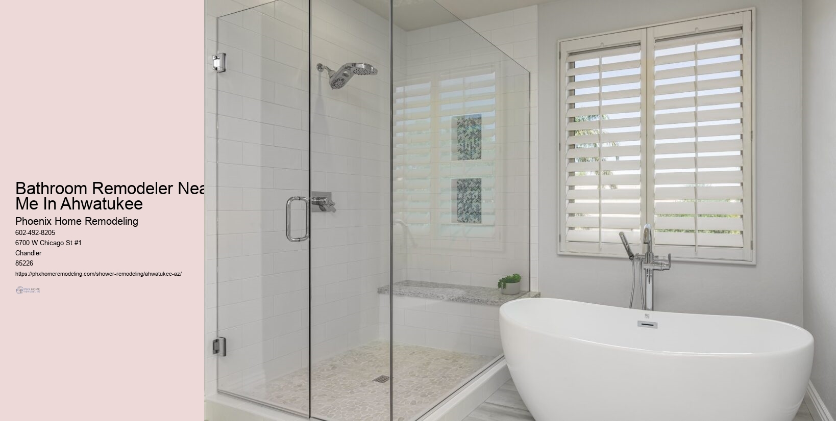 Bathroom Remodeler Near Me In Ahwatukee