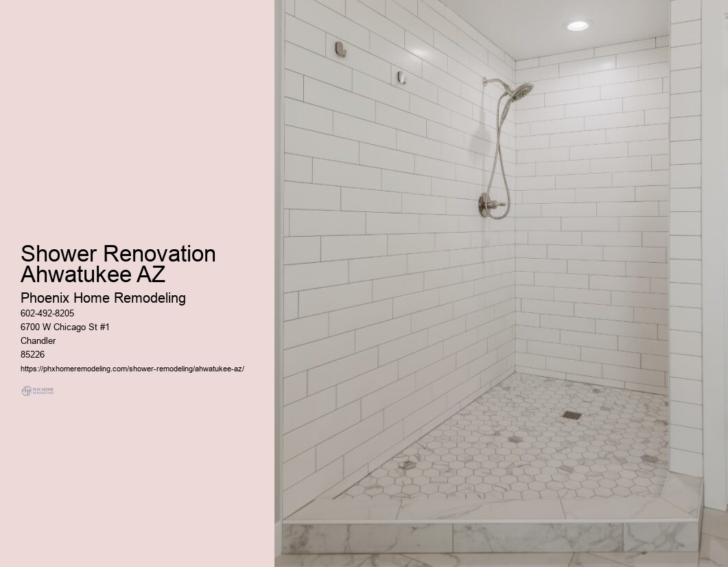 Shower Safety Upgrades Ahwatukee