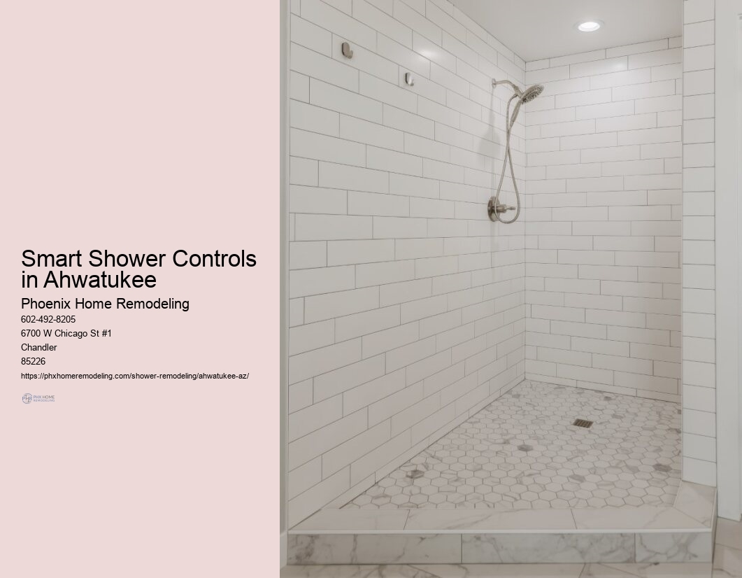 Shower Aesthetics Upgrade Ahwatukee