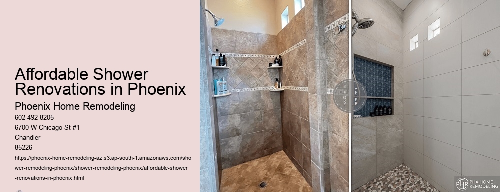 Affordable Shower Renovations in Phoenix