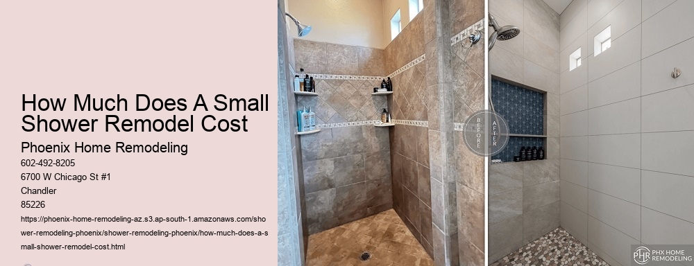 How Much Does A Small Shower Remodel Cost