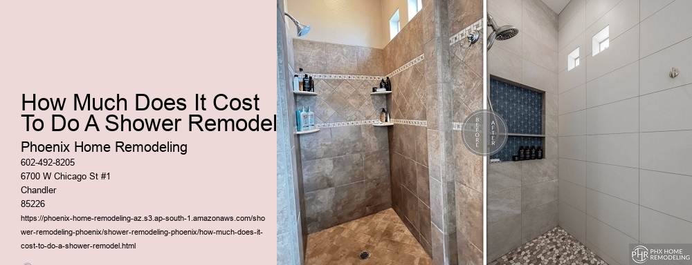 How Much Does It Cost To Do A Shower Remodel
