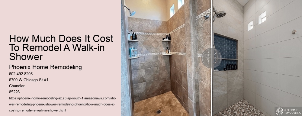 How Much Does It Cost To Remodel A Walk-in Shower