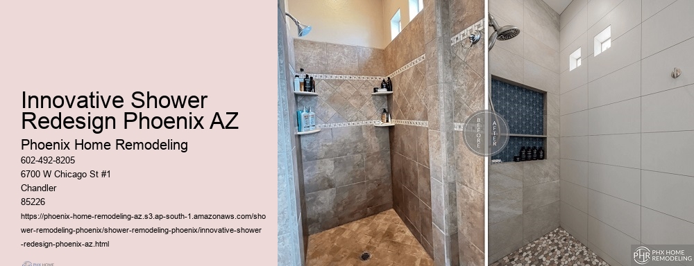 Innovative Shower Redesign Phoenix AZ