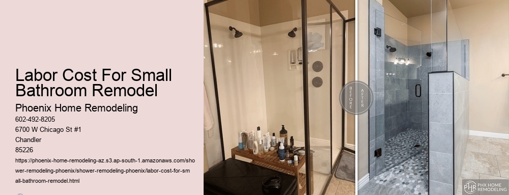 Labor Cost For Small Bathroom Remodel