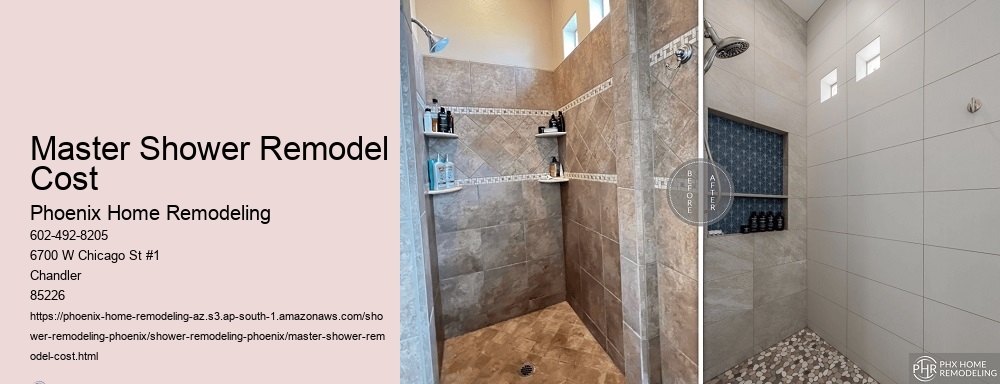 Master Shower Remodel Cost