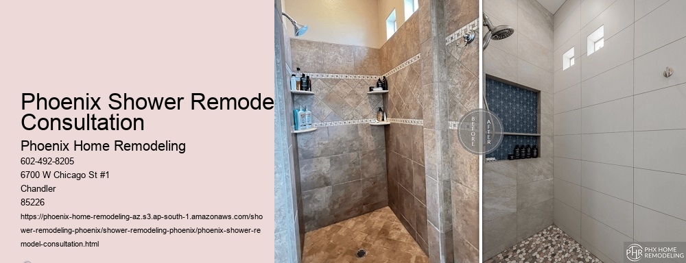 Phoenix Shower Remodel Consultation