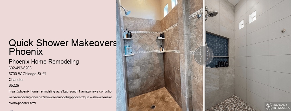 Quick Shower Makeovers Phoenix