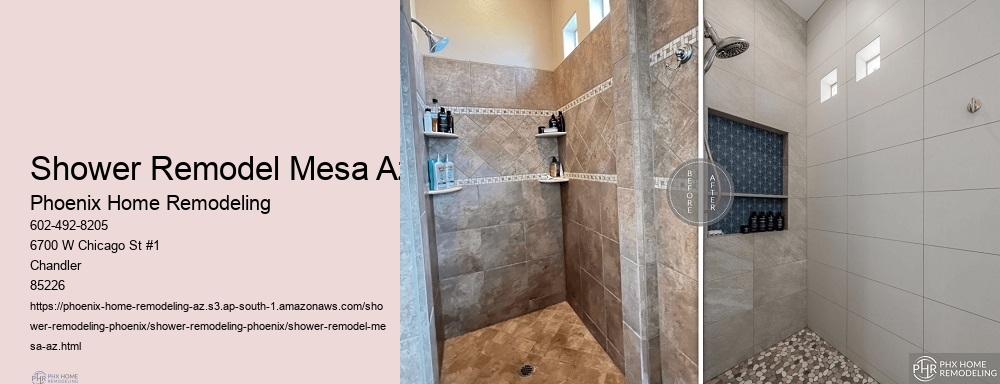Shower Remodel Mesa Az
