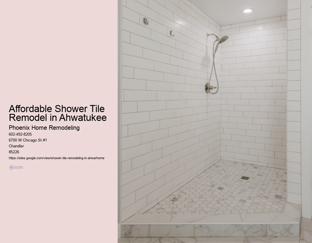 Seamless Shower Tile Installation