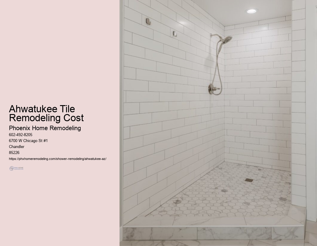 Ahwatukee Shower Tile Consultation
