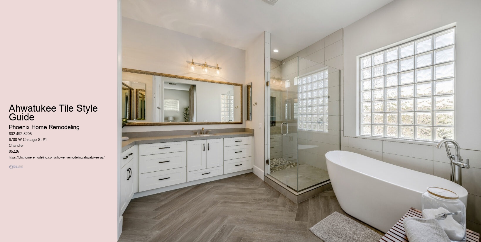 Ahwatukee Tile Style Guide