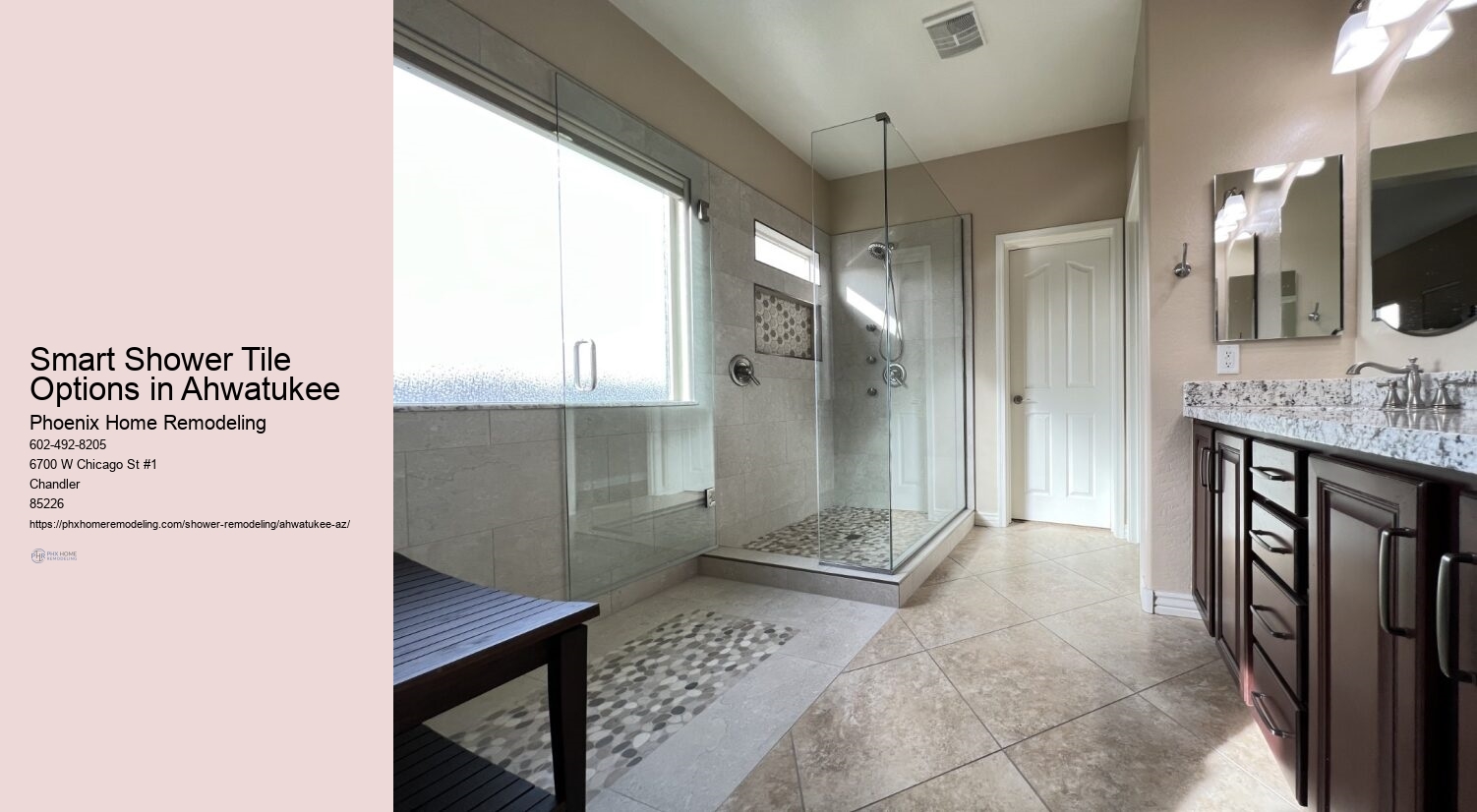 Shower Renovations Ahwatukee AZ